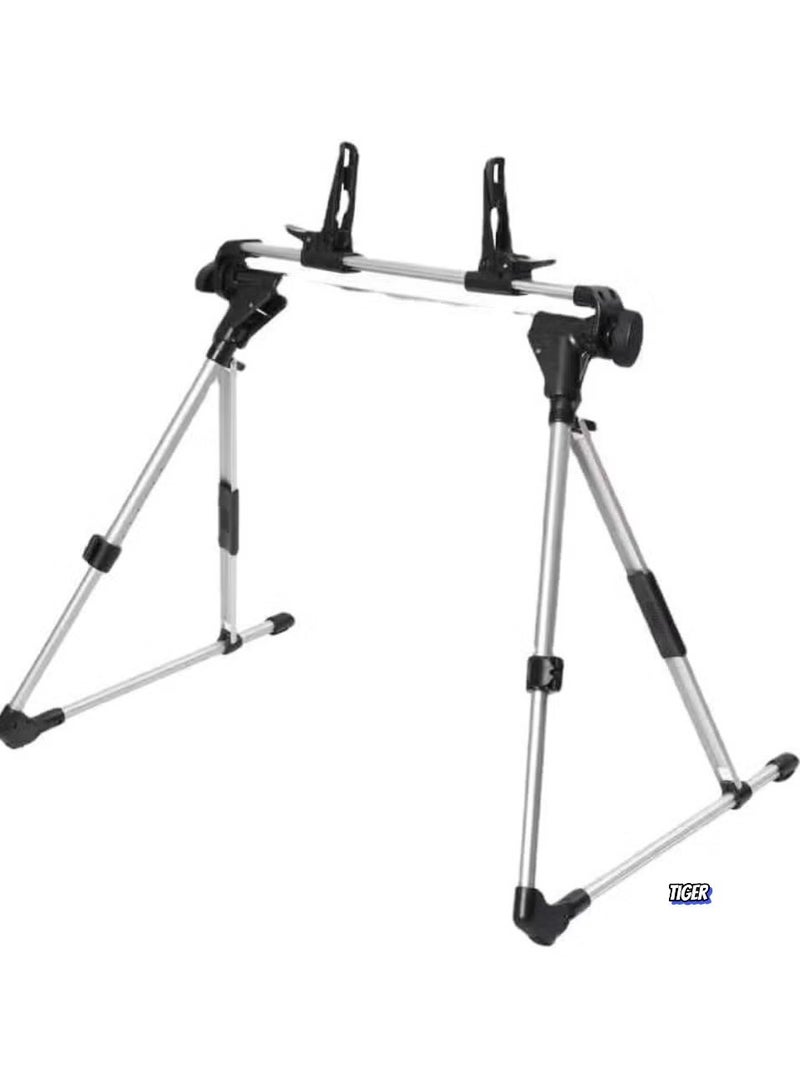 TIGER Multifunctional Tablet Diagonal Holder 360° Adjustable iPad Car Holder – Anti-Shake Car Mount for iPad Air/Pro, Galaxy Tablet & More (9”-11” Tablets) – Foldable Stand for Ultimate Convenience - Image 2