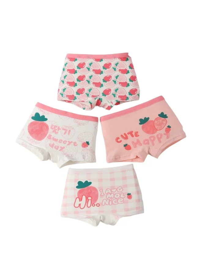 بيداني Pure Cotton Soft Comfort Panties – 4 PC Girl