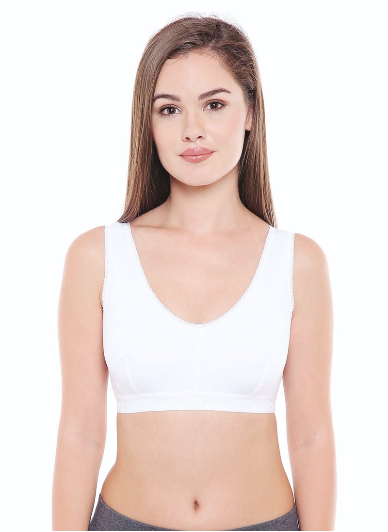 Sports Bra with broad shoulder strap- Pack of 1 - pzsku/ZAAD471B5CF0771D9B053Z/45/_/1735551163/e7111687-0d6a-49d8-9359-b0d391b1e8f6