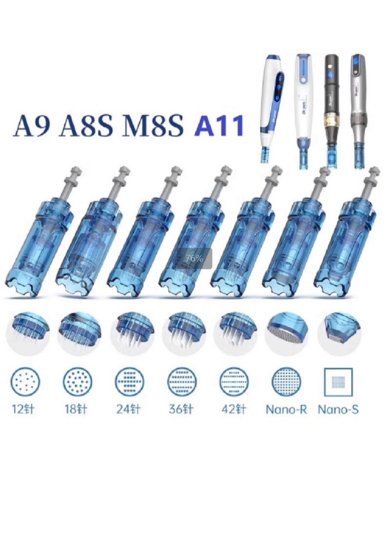 Dr.pen - 10Pcs Square Nano Needles Replacement Cartridges Dr.pen Pen A8S/M8S/A9/A11 - Image 1