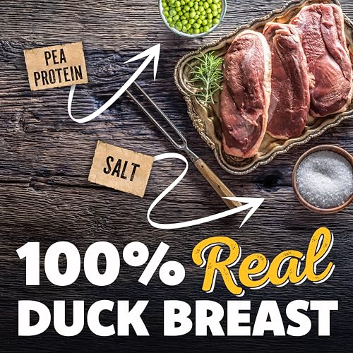 Savory Prime Duck Jerky Dog Treats, Made with 100% Real Duck Breast, Farm Raised, Healthy, Easily Digestible, High Protein, Satisfies Dog's Urge to Chew, 3 Pounds (Pack of 1) - Image 2