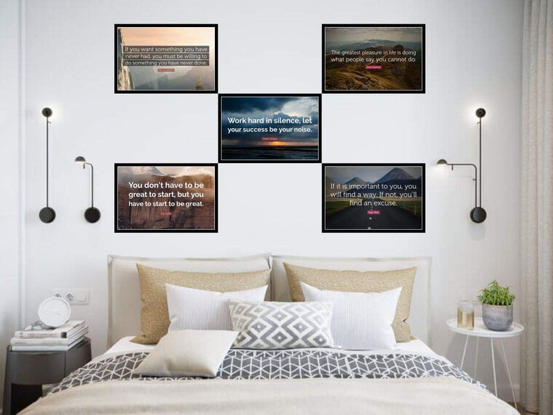 KREEPO Inspirational and Motivational Paper Poster for Student Wall and Door Decoration for Home and Official use (12 x 18 inch, Multicolour) Set of-10 - Image 3