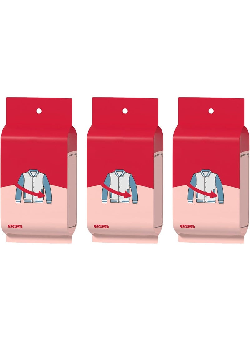 مناديل مبللة لإزالة بقع الملابس والغسيل في حالات الطوارئ ، 60 قطعة - Image 1