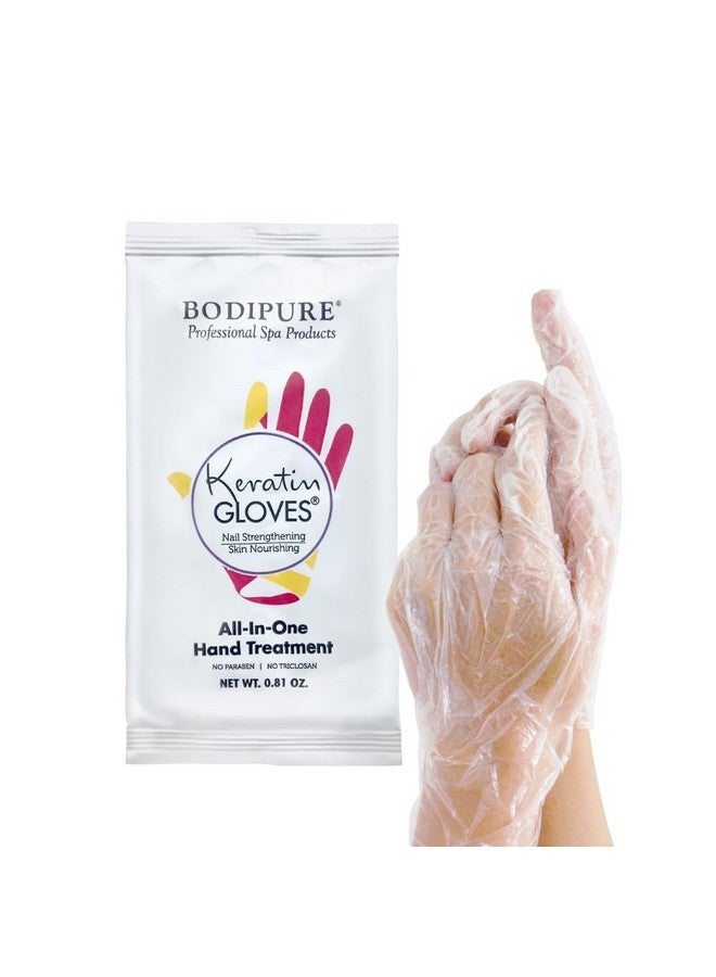 بودي بيور قناع مرطب لليدين متعدد الأغراض | قناع لليدين بالكيراتين وفيتامين إي للأيدي الجافة المتشققة | تركيبة قفازات مرطبة طبيعية | تقوية الأظافر وإصلاح اليدين | 50 زوجًا - Image 2