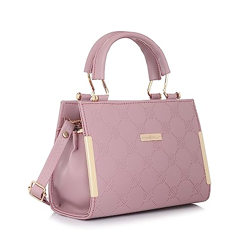 ROSS BROWN PU Synthetic Leather Women's Mini Satchel Bag | Ladies Purse Handbag- Mini - Image 1