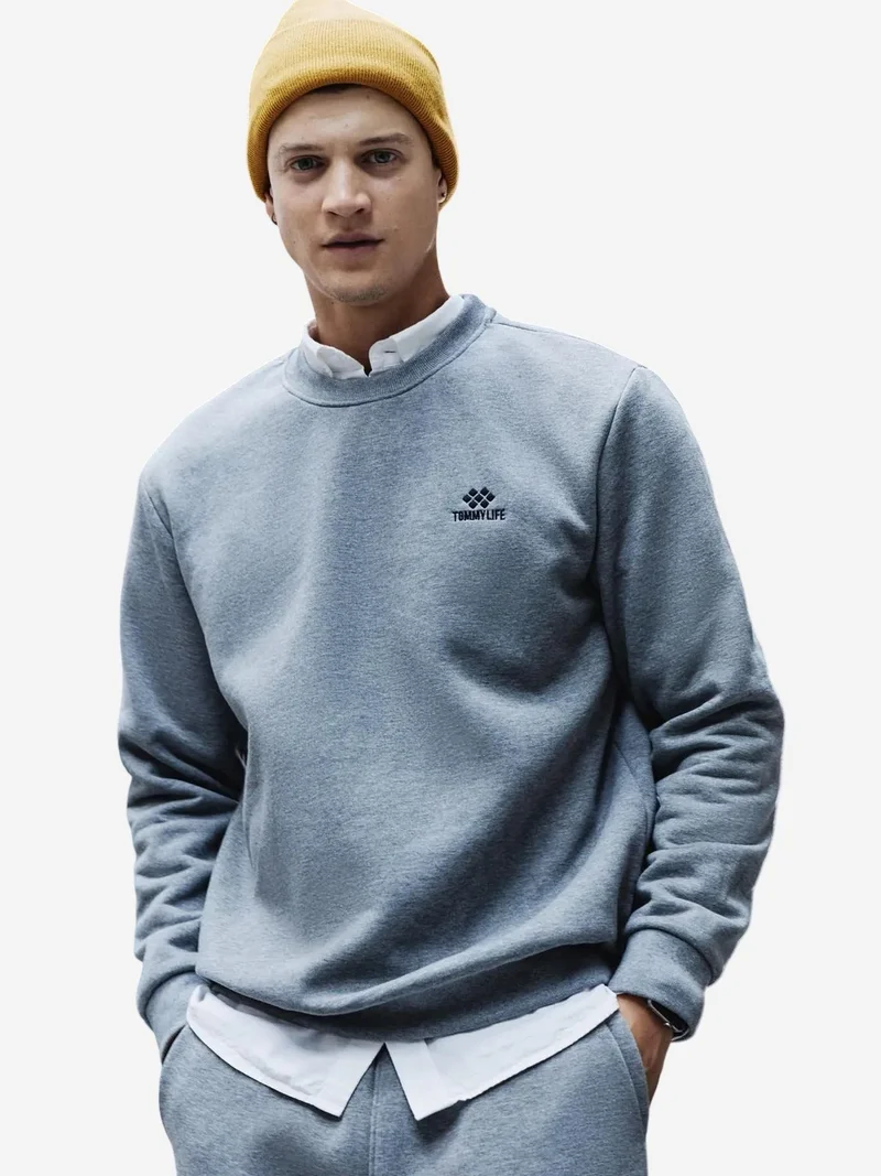 Tommylife TOMMY Men's Fleece Sweatshirt And Pants Set