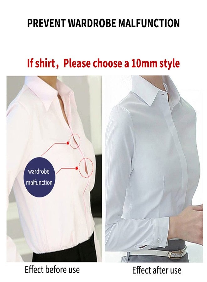 GTAAOY 100 Sets GTAAOY Fasteners Press Snap Button for Shirt, Resin Plastic Nylon Invisible Sewing on Snap Button with Storage Box for Clothing, DIY Craft, Baby Bibs, Transparent-10mm - Image 3