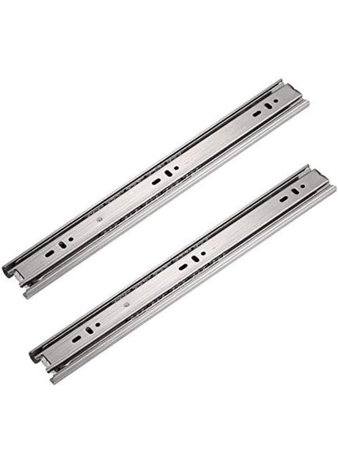 Royal Apex Royal Apex Push To Open Cabinet Drawer Slide Rail Ball Bearing System Side Mount Full Extension (16 inch (40cm))  - Image 1