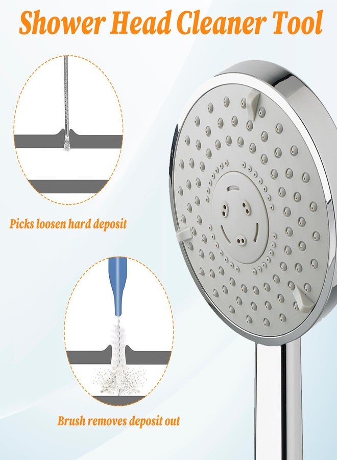 Quilax 40 Pcs Shower Head Cleaner Tool Set, 30 Pcs Shower Head Cleaning Brush, and 10 Unclogging Pins with Storage Boxes, Cleaner Picks for Small Hole Anti-Clogging Nozzle Household Bathroom Kitchen - Image 4