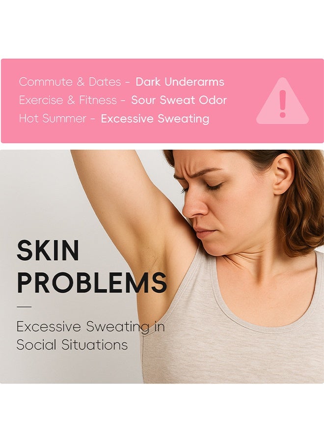 لايكو مزيل عرق رول أون، مزيل عرق بعطر أزهار الكرز، مزيل عرق كامل للجسم للنساء غني بفيتامين سي والألوة، حماية طويلة الأمد من الروائح والعرق، تركيبة لطيفة ومرطبة لبشرة ناعمة، 60 جرام - Image 5