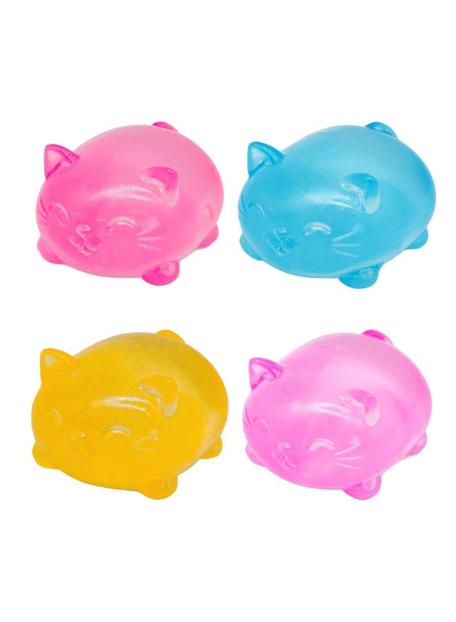 Schylling Squishy Gummy Cat  Sensory Fidget Toy Squeeze - Image 3
