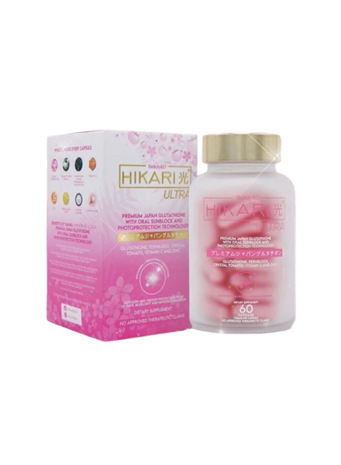 BEAUTY & HIKARI ULTRA PREMIUM JAPANESE GLUTATHIONE