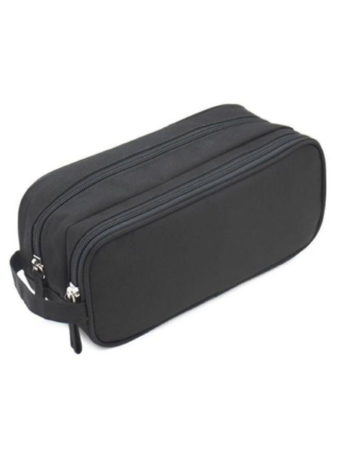 GREEN LION Elegant Pouch Travel In Style, Luxurious, Top Grade Material, Waterproof And Quick-Dry interior And Coating, Shock Resistance To Fall Off, Multifunctional Storage with Multi Pockets - Black - Image 1
