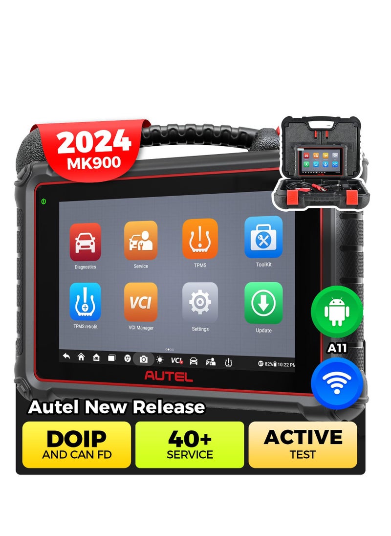 Autel - 2024 Autel MaxiCOM MK900 Auto All System Diagnostic Scanner Tool Bidirectional - Image 1