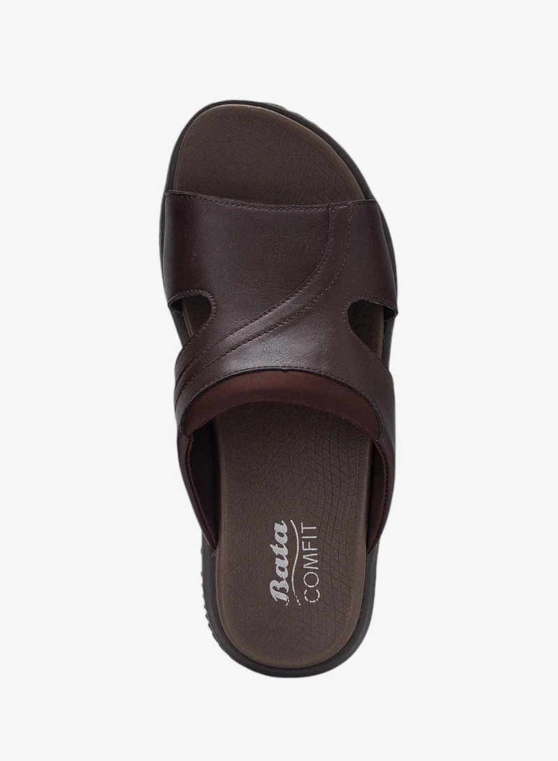 Bata  Comfit Casual Flat Slip On Sandals for Men | Best Price UAE