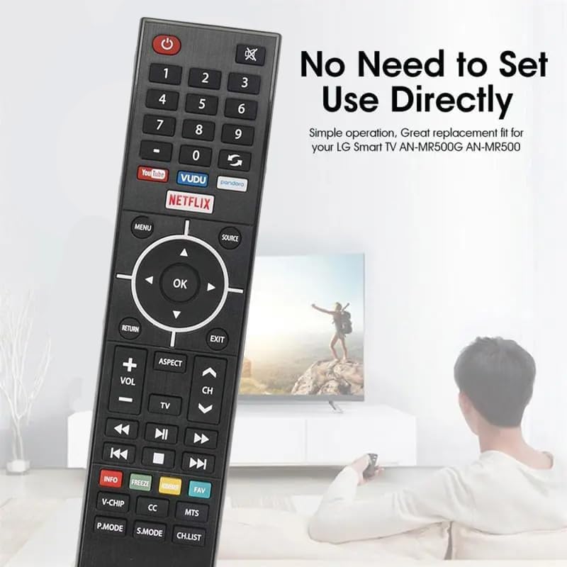 BOMAZ Universal Replacement Remote Control for Element E4SFT5517 E2SW5018 E4SW5518 ELST3216H ELSJ4016 ELST5016S ELSJ5017 ELSW3917BF E4STA5017 E4SFT5017 Smart TV - Image 3