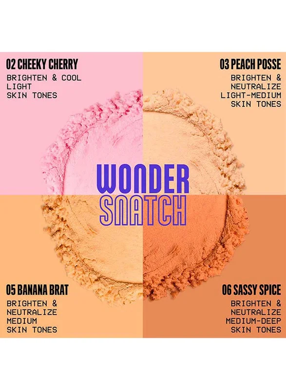 Nyx Professional Makeup  NYX Professional Makeup Wonder Snatch Powder, Lifting Loose Powder, Up to 16 HR sweat-proof & non-smudging wear, Banana Brat for Women | Best Price UAE