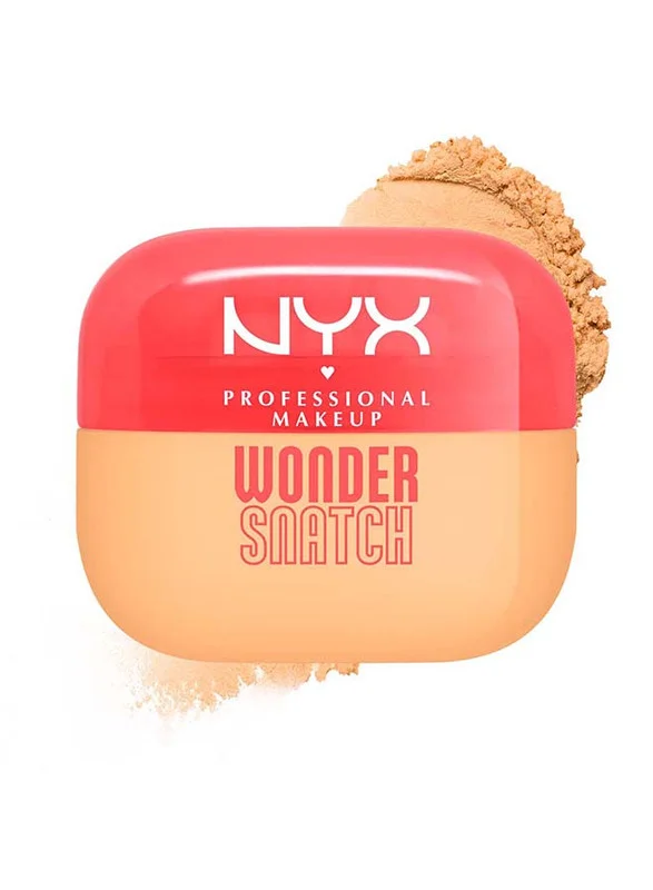 NYX Professional Makeup Wonder Snatch Powder, Lifting Loose Powder, Up to 16 HR sweat-proof & non-smudging wear, Banana Brat