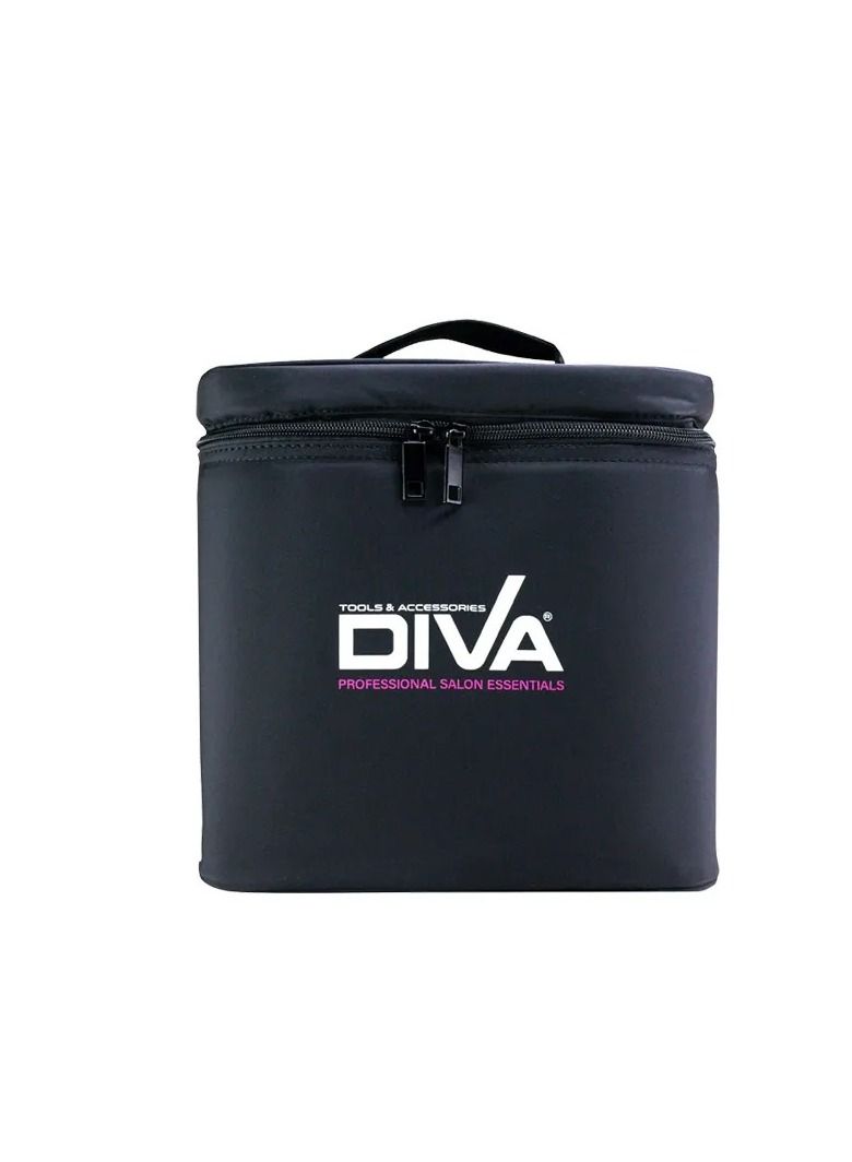 Diva Cosmetic Bag with Tray Black - Image 2