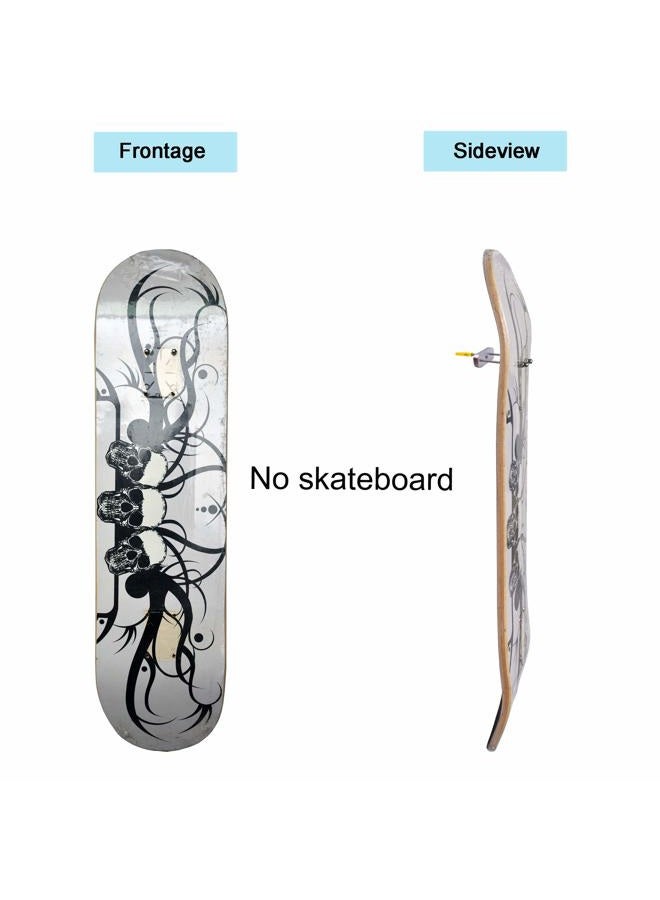 YYST Skateboard Floating Deck Display Skateboard Floating Wall Mount Long Board Wall Hanger- Patent Pending - Type A (2) - Image 4