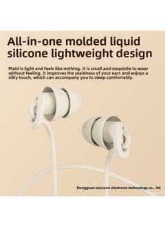Generic Suitable For Apple Vivo Xiaomi OPPO Sleep Headphones Wired Quality E-commerce Good Goods In-ear Non-pressure Ear Sleeping-Color:3.5MM Purple  - Image 3