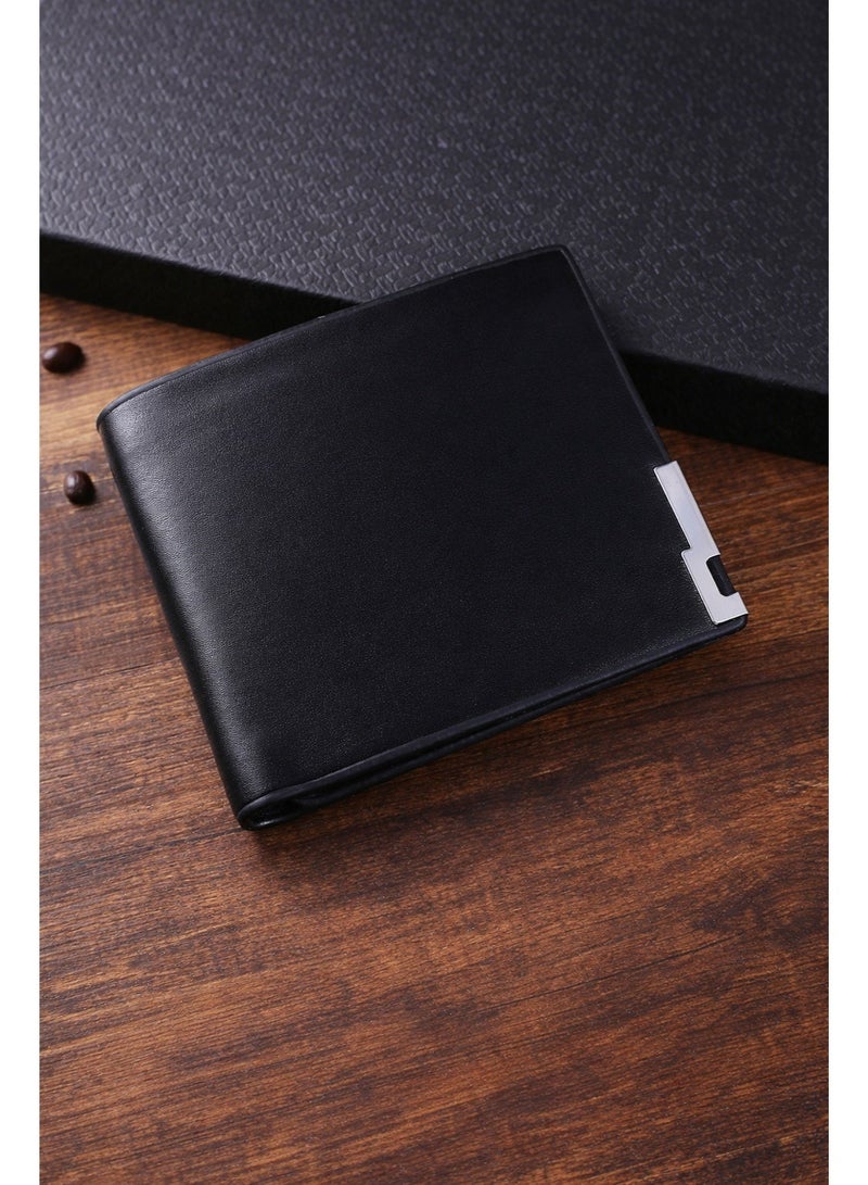 OLUDENIZ 🕴️ Elegant 7-in-1 Piece Men’s Business Gift Set – Black Leather Watch, Belt, Wallet, Tie, Cufflinks & Tie Clip - Image 5