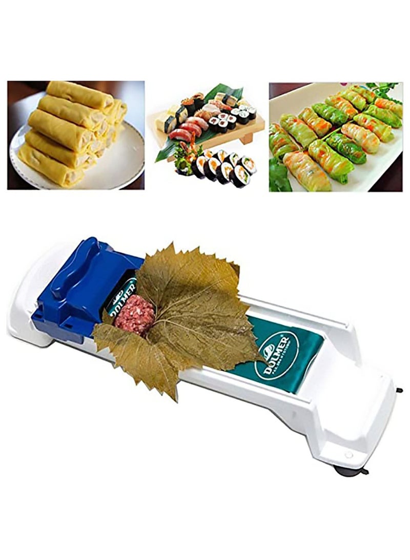 DOLMER Grape Leaves Rolling Machine Blue/White 13.9x 3.3 x1.7centimeter - Image 5
