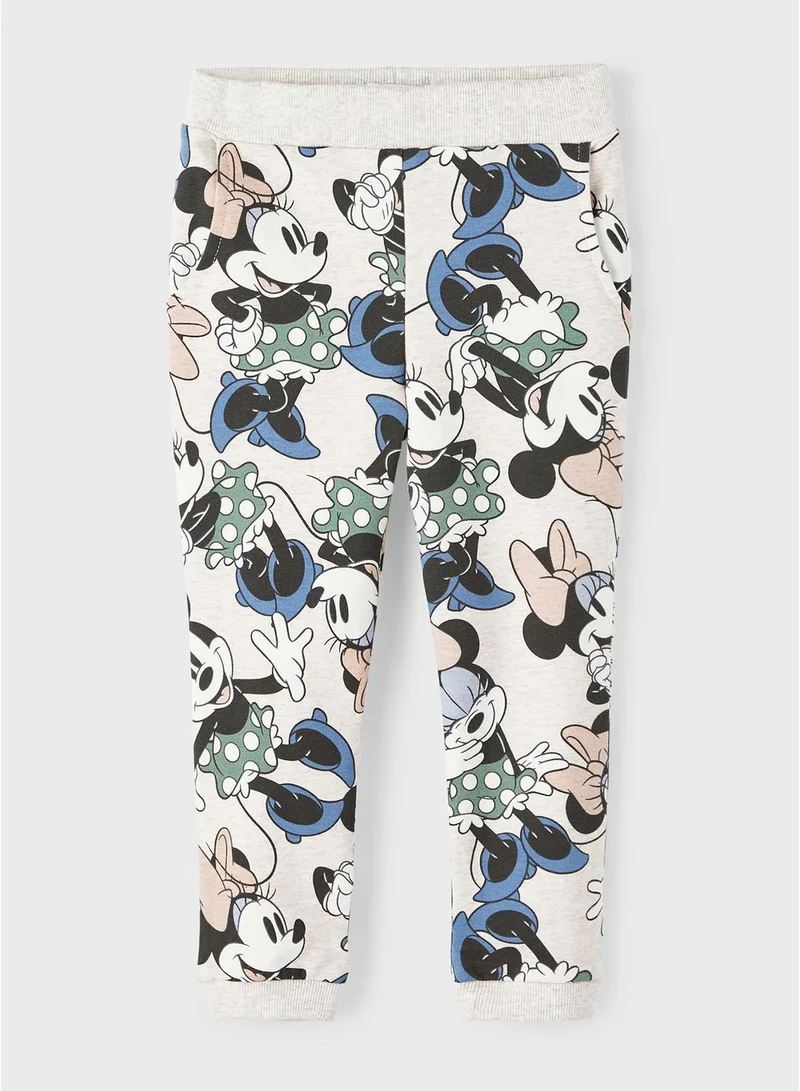 NAME IT Kids Minnie Mouse Print Sweatpants