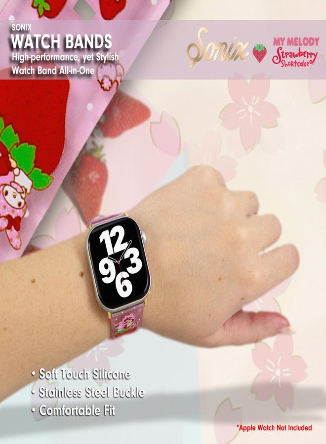 Sonix x Sanrio Jelly Apple Watch Band | Compatible with Apple Watch 41mm / 40mm / 38mm | My Melody x Strawberry Shortcake - Image 5