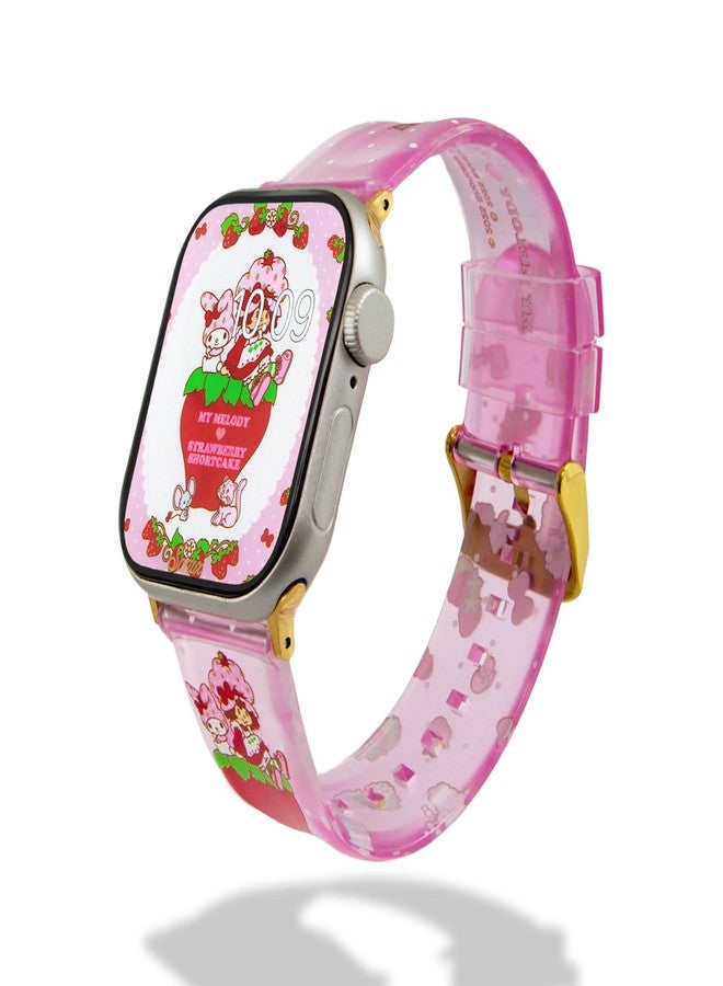 Sonix x Sanrio Jelly Apple Watch Band | Compatible with Apple Watch 41mm / 40mm / 38mm | My Melody x Strawberry Shortcake - Image 1
