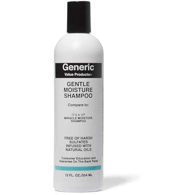 GENTLE MOISTURE SHAMPOO COMPARE TO 10 MIRACLE MOISTURE SHAMPOO - Image 1