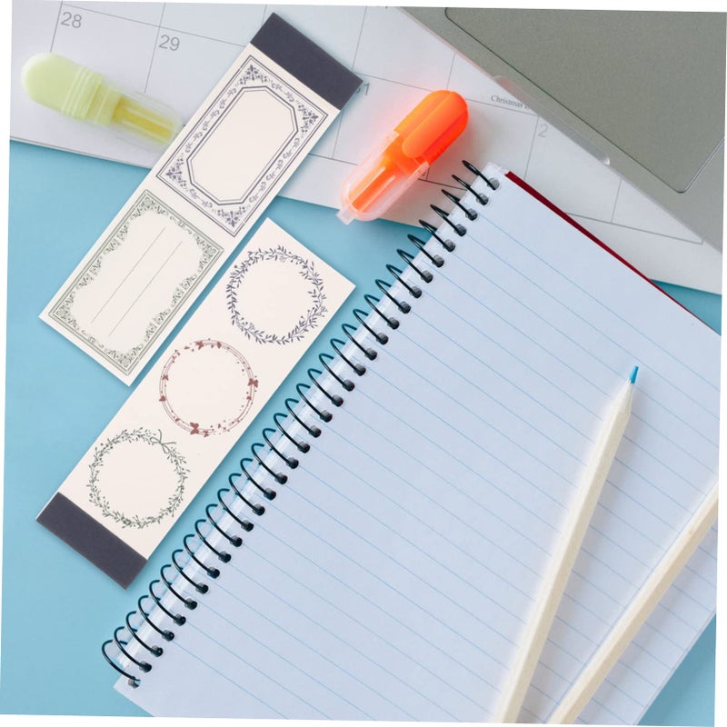 Mini Portable Note Pads 2 Pack Memo Notebooks for Students Teachers Professionals - Image 5