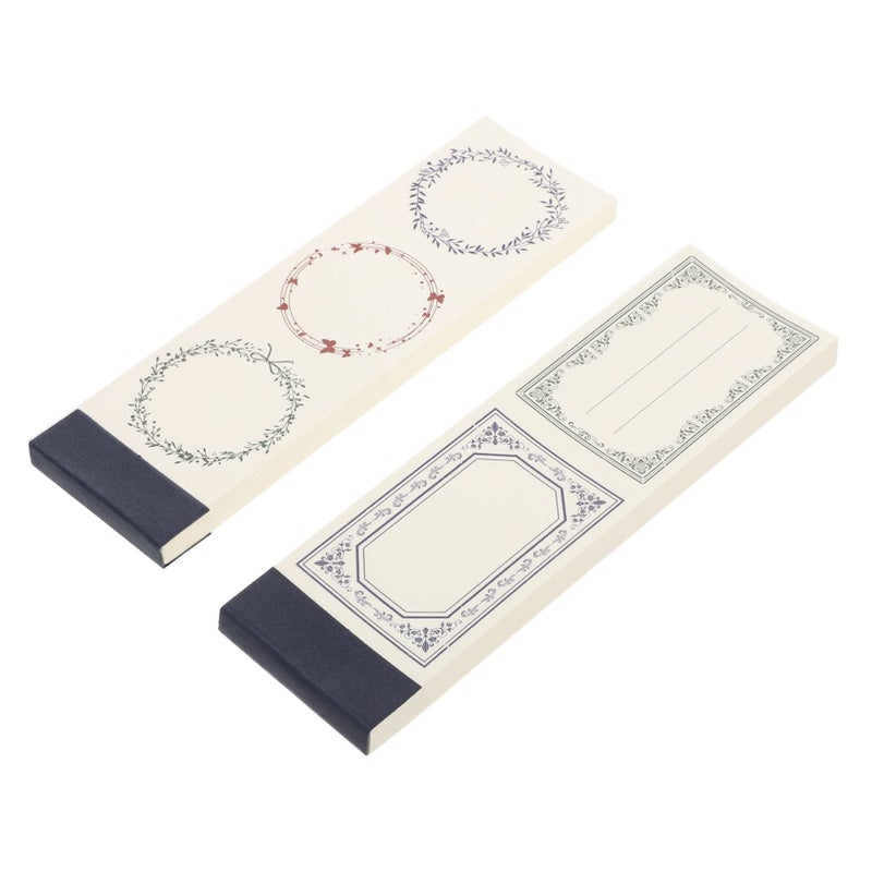 Mini Portable Note Pads 2 Pack Memo Notebooks for Students Teachers Professionals - Image 2