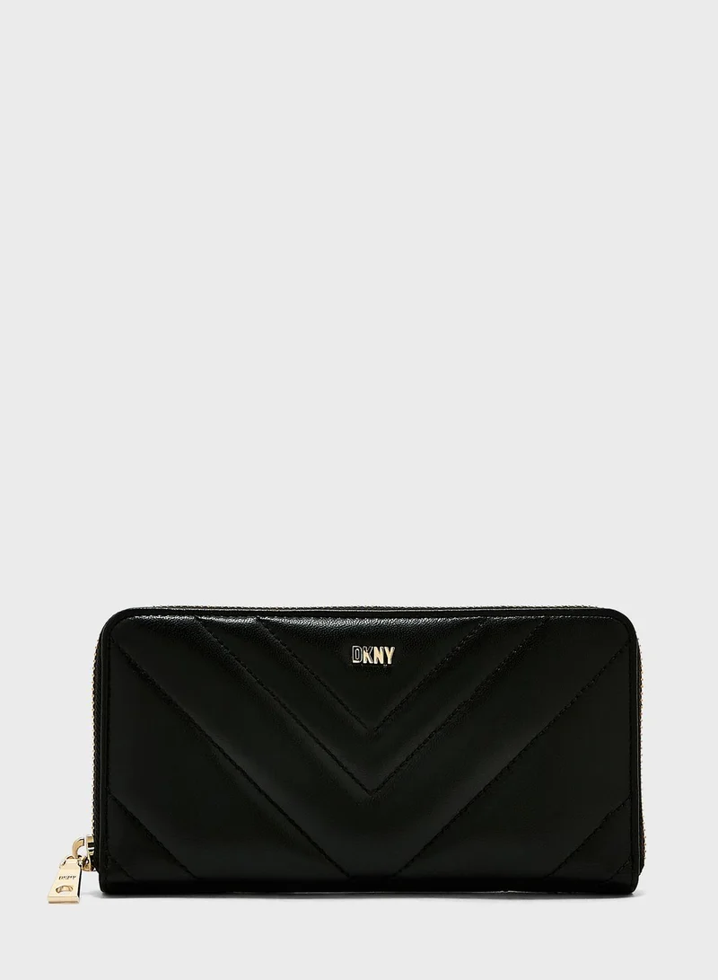 DKNY Madison Zip Around Clutch