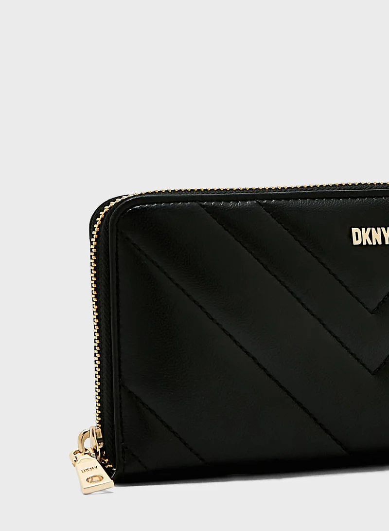 DKNY Madison Zip Around Clutch