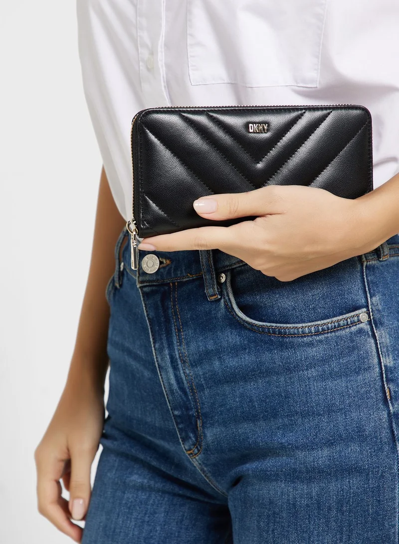 DKNY Madison Zip Around Clutch
