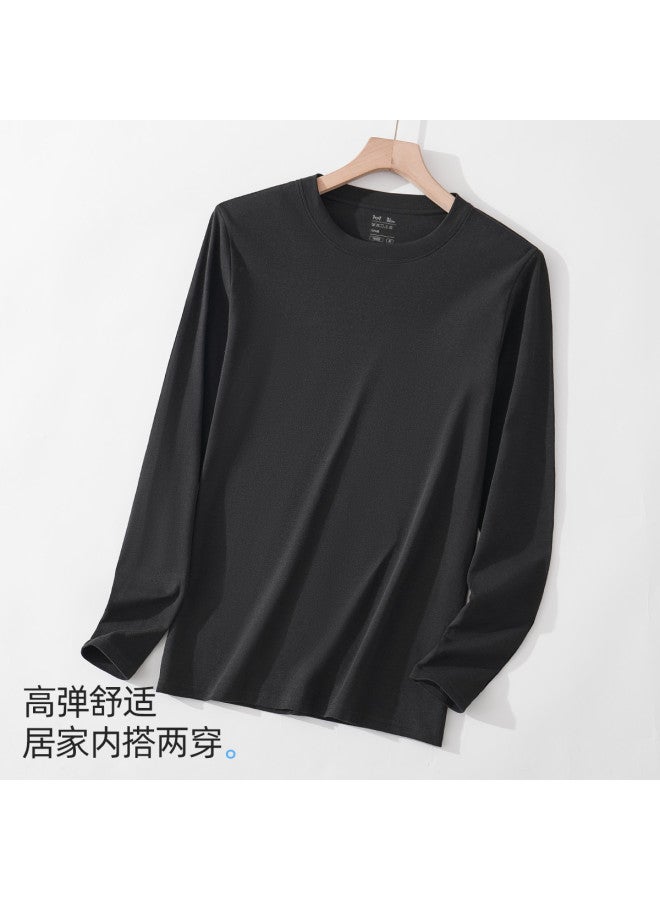 MIIOW Women'S Base Layer Shirt, Skin-Friendly And Breathable Solid Color Inner Wear Round Neck Long Sleeve T-Shirt Top For Women - Image 4