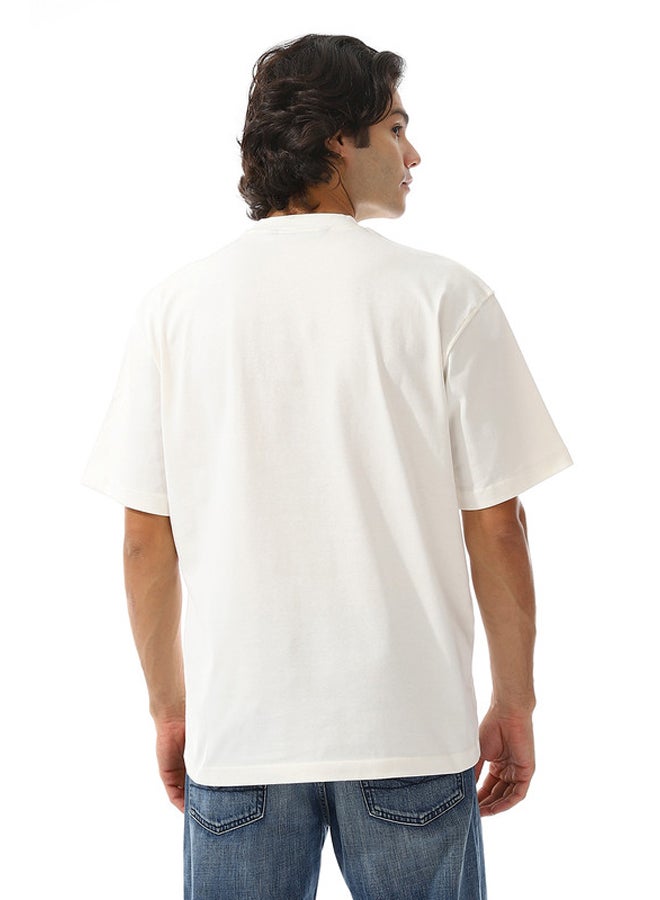 WHITE RABBIT "Work Harder" Printed T-shirt - Image 3