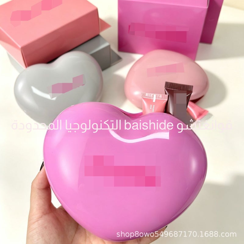 حقيبة مكياج سيليكون على شكل قلب من بي إس دي مع صندوق - Image 4