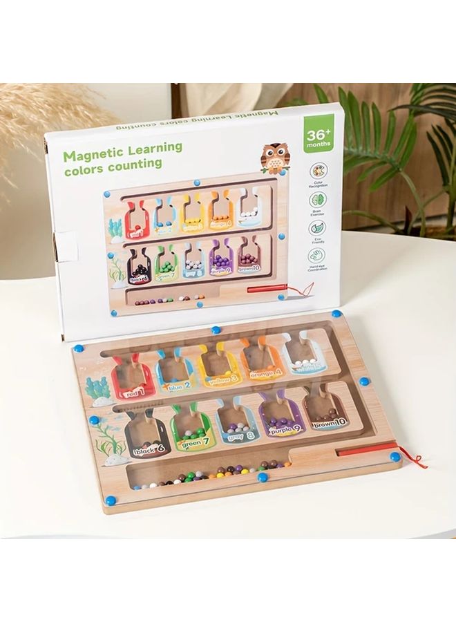 Educational Train Bead Maze Toy for Toddlers STEM Learning Fine Motor Skills Gift - Image 5
