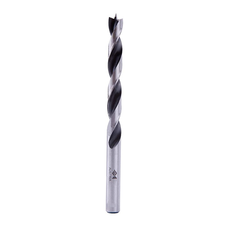 Fisch Brad Point Drill Bit 4mm x 73mm Premium Chrome Vanadium Bit for Soft Hard Veneered and Laminated Wood MDF and Acrylic Glass