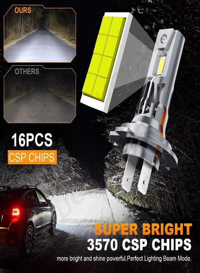 مصابيح UCYAR متوافقة مع BMW 328i موديلات 2007-2016، مصابيح H7 للضوء العالي، H7 للضوء المنخفض، H11 لمصابيح الضباب، سهلة التركيب، مقاومة للماء، عبوة من 6 قطع - Image 2