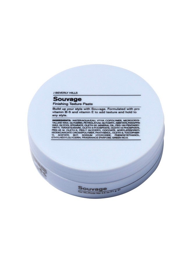 J Beverly Hills J Beverly Hills Blue Souvage Finishing Texture Paste with Vitamin E for Strong Hair, 2.5 Oz  - Image 2