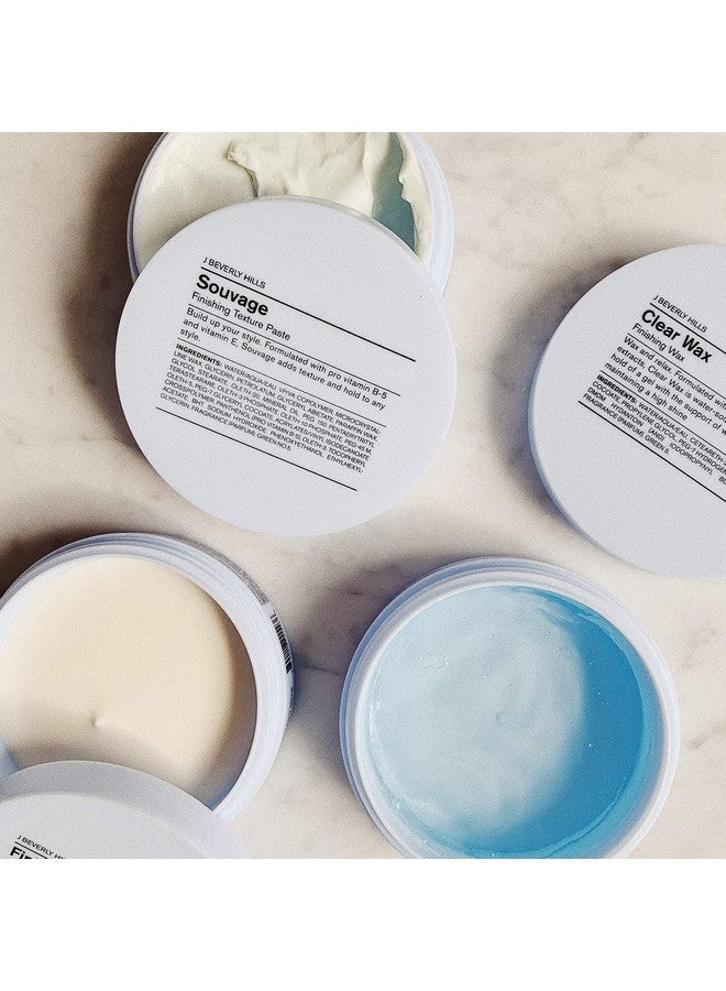 J Beverly Hills J Beverly Hills Blue Souvage Finishing Texture Paste with Vitamin E for Strong Hair, 2.5 Oz  - Image 3