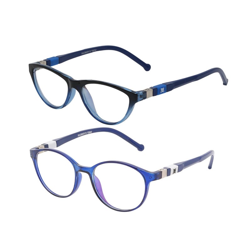 Vast Junior For Kids Age 6-10 yrs Eyeglasses For Eye Protection | Round - Image 1