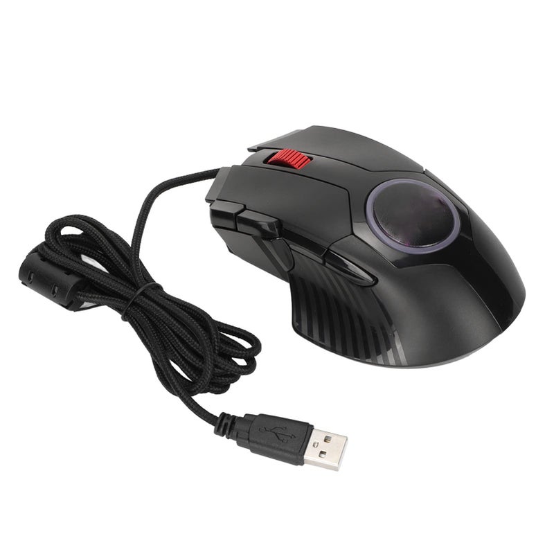 Ergonomic Gaming Mouse Wired 8 Keys RGB 6 Adjustable DPI USB for PC Gaming Office - Image 2