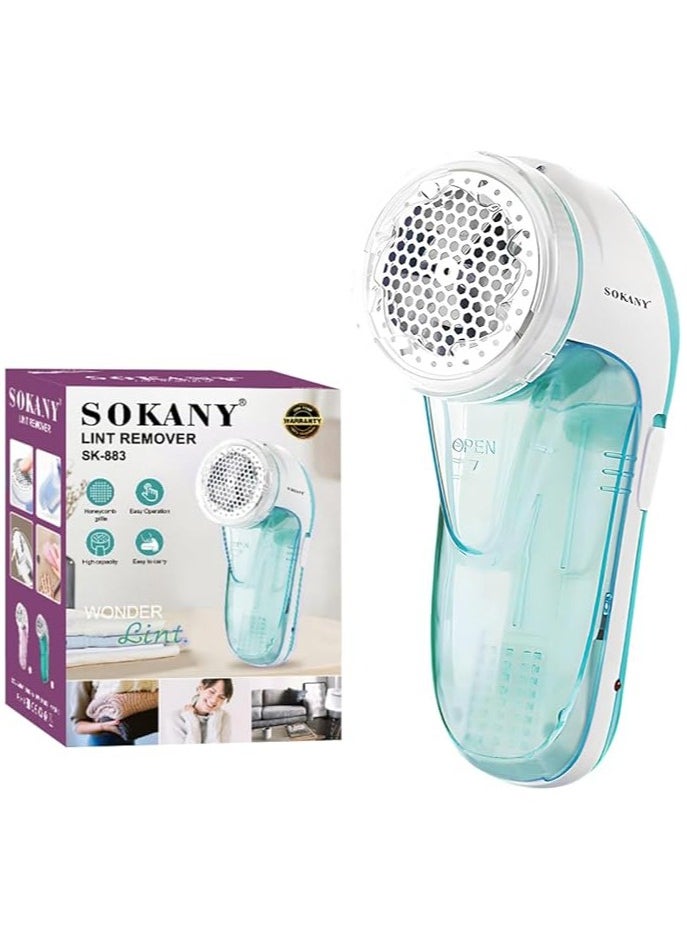 sokany SK-883 Rechargeable Lint Remover High Capacity 