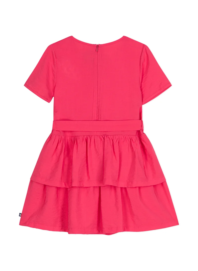 Petit Bateau Girls' short-sleeved dress