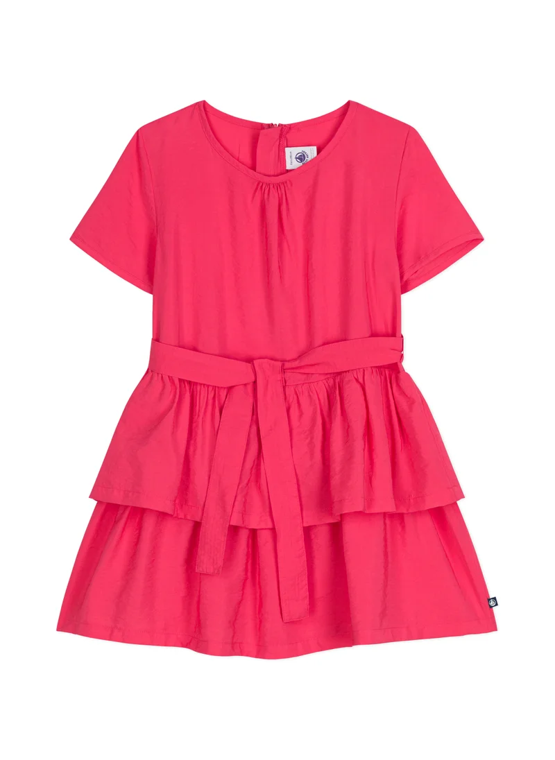 Petit Bateau Girls' short-sleeved dress