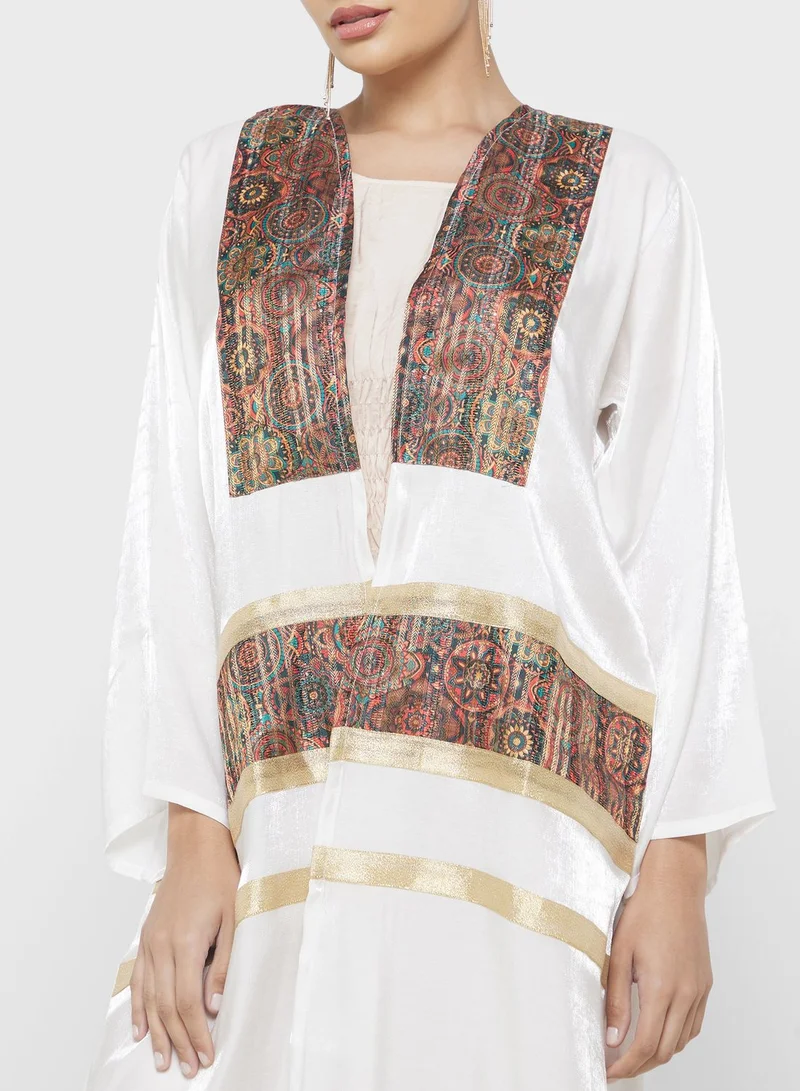 خزانة Ruffle Hem Abaya